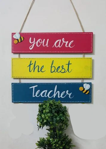 Personalized Teacher Wall Hanging